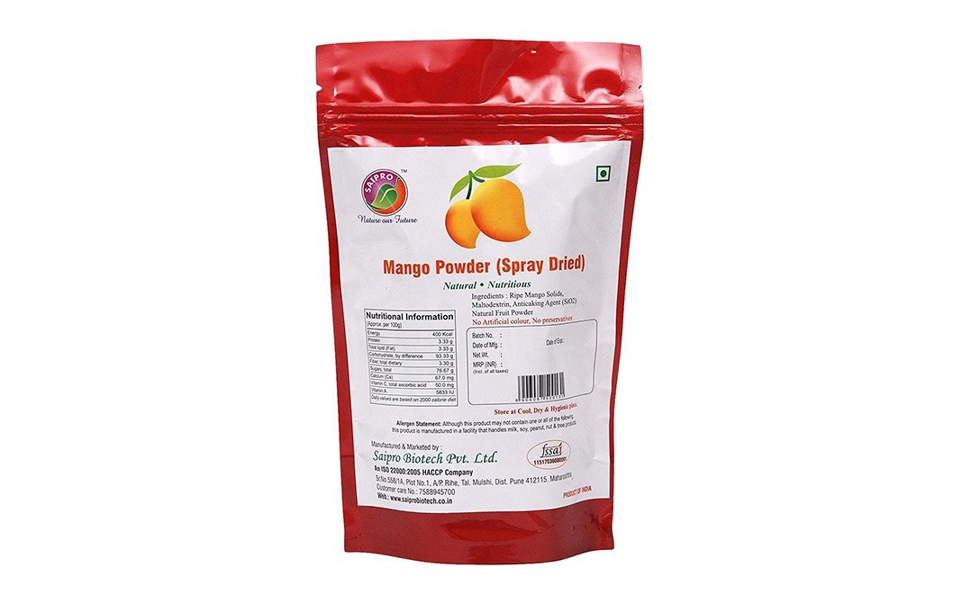 Saipro Mango Powder    Pack  250 grams